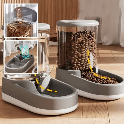 FOODCAT Gamelle automatique Chat - Grande Capacité - Juste mon Chat
