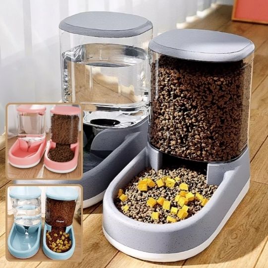 FOODCAT Gamelle automatique Chat - Grande Capacité - Juste mon Chat