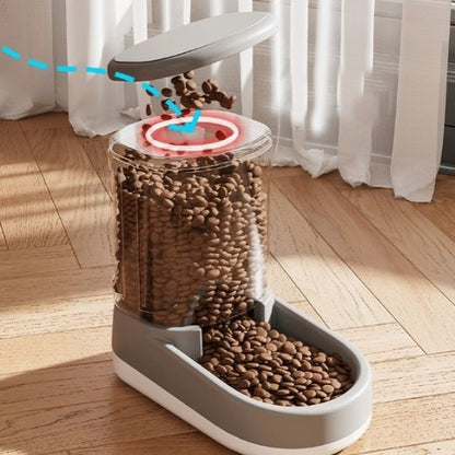 FOODCAT Gamelle automatique Chat - Grande Capacité - Juste mon Chat